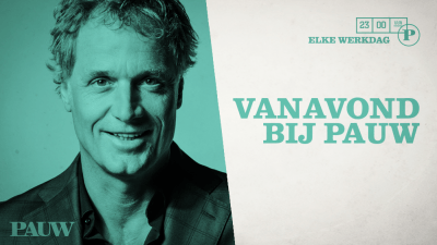 Aan tafel bij Pauw NPO 1